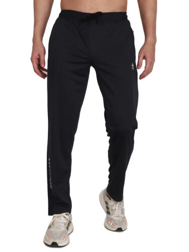 Men Solid Grey Track Pants